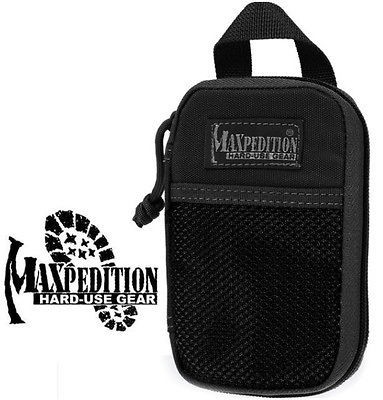 Black) Micro Pocket Organizer Maxpedition 0262 EDC Backpack