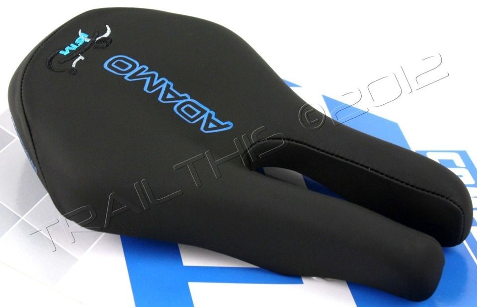 ISM ADAMO TYPHOON Black Split Nose Bike / Bicycle Saddle / Seat TRI TT 