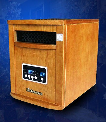   Diva Tranquility 1500 Watts Vintage Style Portable Infrared Heater