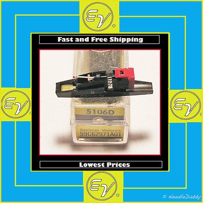 PHONOGRAPH NEEDLE CARTRIDGE EV 5106D 5107D Tetrad 1 T1LD M1 Motorola