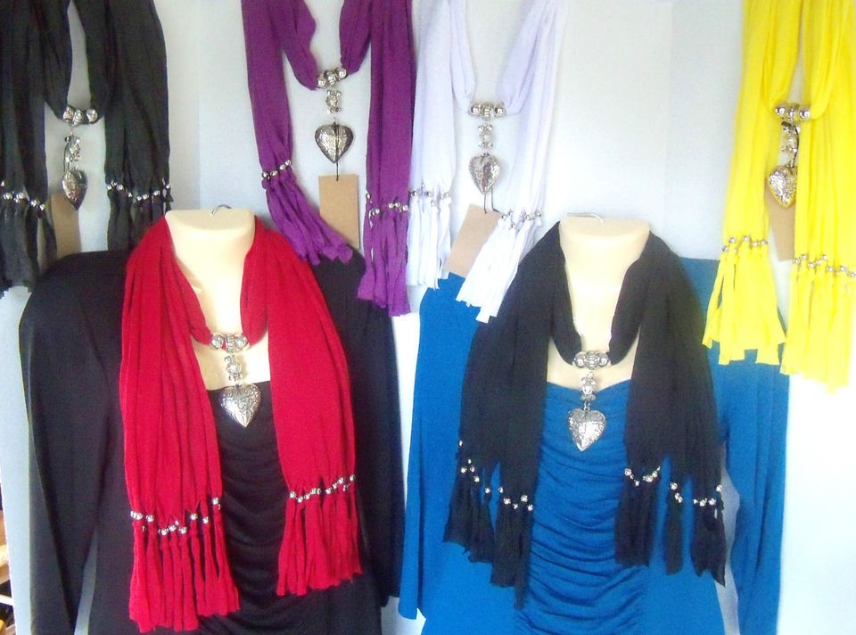 scarf necklace in Fashion Jewelry