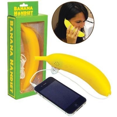 BANANA Handset   iPhone Blackberry   FUNNY PHONE GAG