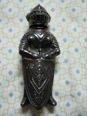 Vintage Occupied Japan KNIGHT LIGHTER Armour Figural Metal Old 