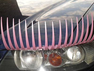 Eyelashes for Cars,Car Eyelashes  High quality PINK car lashes from 