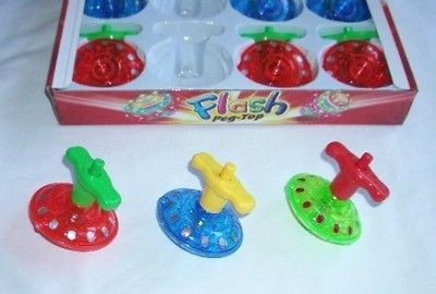   Spinning Peg Top w/ Multi Color LED Light up Kids Activities Toy NR