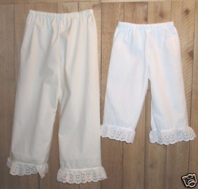   bloomers pantaloons prairie Historical Pioneer pick size & color