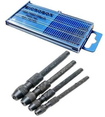 20PC HSS Twist Drills & 4PC Pin Vice For Airfix Craft Modeling 