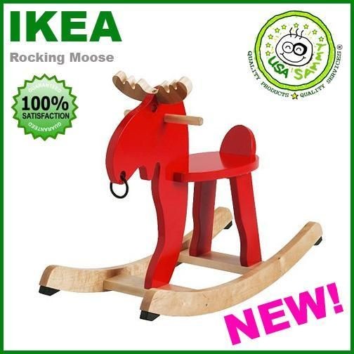 IKEA Rocking Riding Moose Children Kid EKORRE Seat Toy