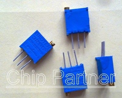 Newly listed 10pcs 50K ohm 3296W Trim Pot Trimmer Potentiometer 3296W 