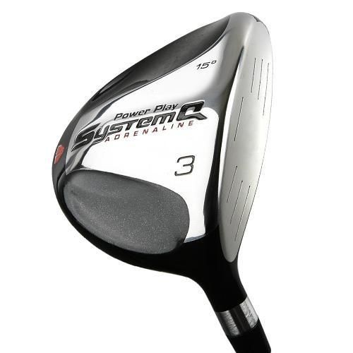 NEW Power Play System Q Adrenaline Fairway Wood Head 15° (3 Wood) RH 