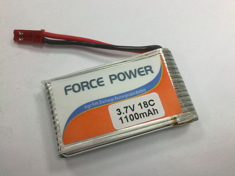 5X 3.7V 1100mAh 18C Li Po Battery For RC Syma S006 24 helicopter