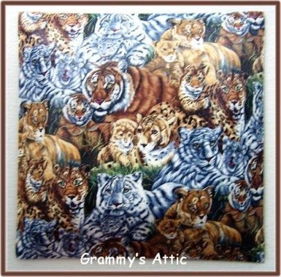   WHITE BENGAL Cats Square Ceiling Light Fixture Collage LOW VOC Exotic