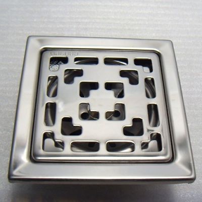 Brand New Chrome Shower Drain Floor Waste Grate SD 11