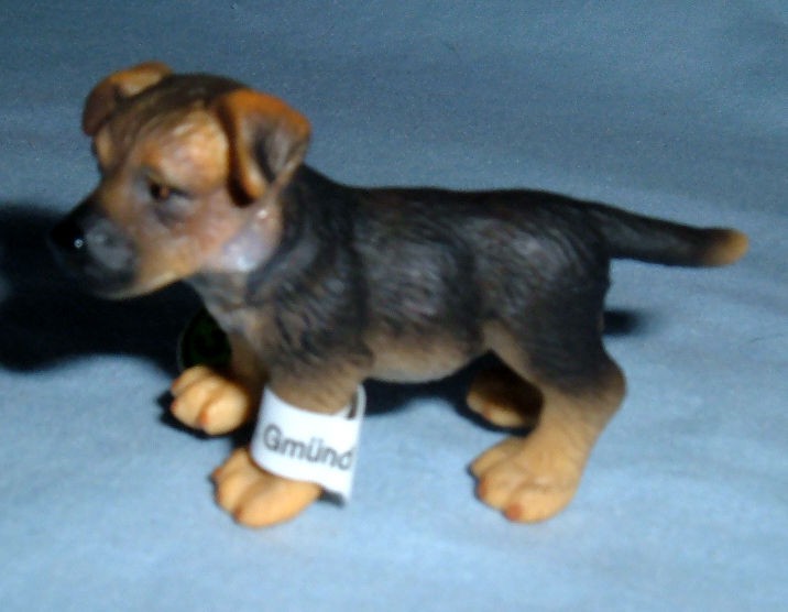 Schleich #16343 German Shepherd Dog Puppy, Toy Collectible Dog