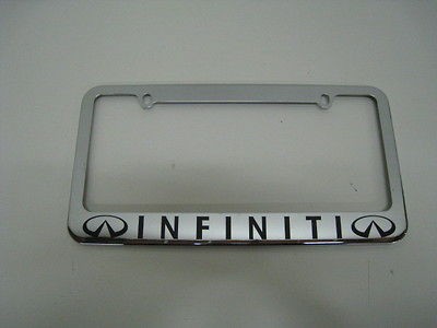   ) INFINITI Chrome License Plate Frame g25 g35 g37 m35 fx35 fx45 qx56