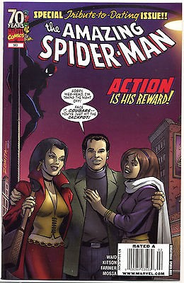 Amazing Spiderman #583 RARE Newstand UPC 1st print, 2nd and 3rd Prints 