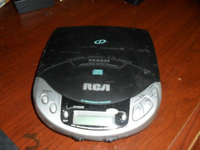 RCA Portable CD Player Black Model RP 7921B