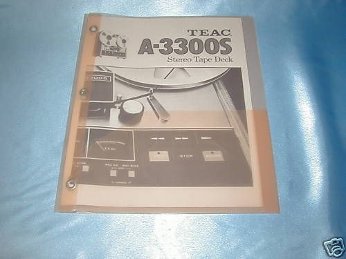 teac 3300 reel to reel in Reel to Reel Tape Recorders