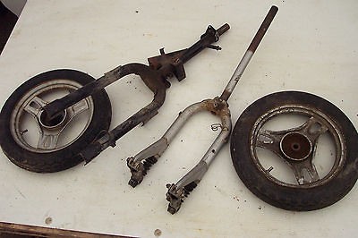 H663 2, FORKS, WHEELS for HONDA SCOOTER 1983 + or   (used)