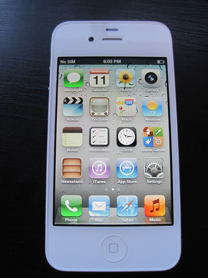 iphone 4 refurbished in Cell Phones & Smartphones