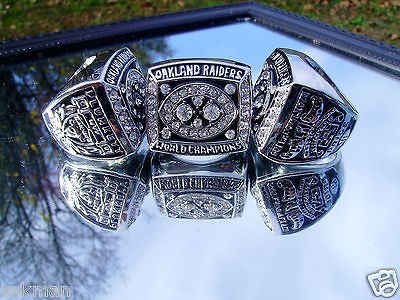 1980 OAKLAND RAIDERS SUPER BOWL CHAMPIONSHIP RING LOS ANGELES ALLEN 