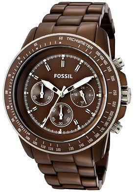 Fossil Watch CH2746 Womens Stella Brown Dial