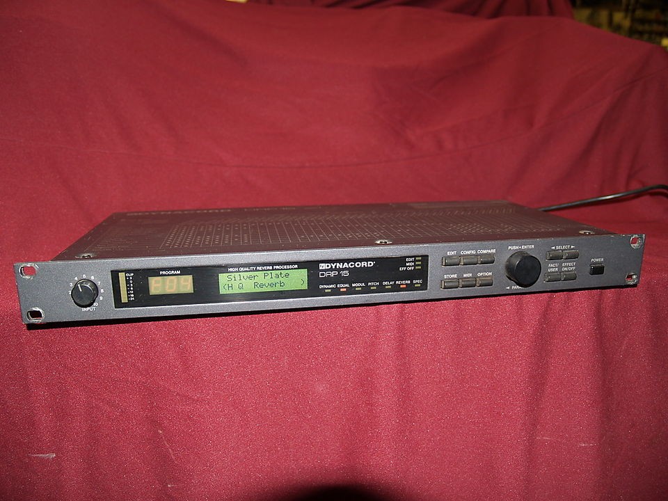 Dynacord DRP15 reverb processor