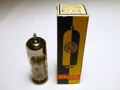   EF80 Miniwatt Pentode O Getter Tube Valve RF IF Amp Radio Holland