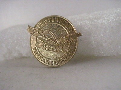 Pratt & Whitney brass logo (xe985)