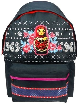 BEST FRIENDS FOREVER Matryoshka Backpack Rucksack School Bag Horse 