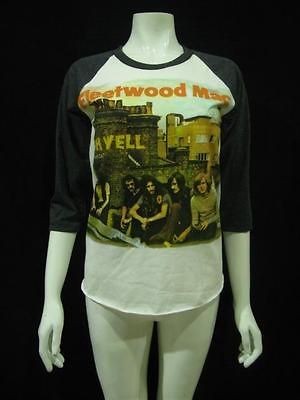 FLEETWOOD MAC ON WELL Rock Jersey T Shirt Vintage Women