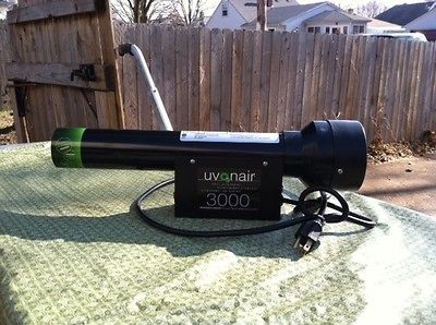 Uvonair 3000 Standard Ozone Generator   odor control ozone eliminator 