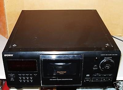 SONY 200 CDS CHANGER HIGH DENSITY LINEAR CONVERTER SYS