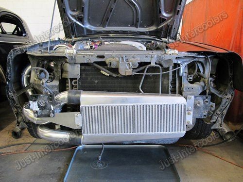 79 93 Ford Mustang V8 5.0 Bolt On FMIC Intercooler Kit w/BOV Fox Body