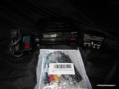 Sony Video 8 Vcr Recorder Player EV C8U EVC8U Digital DVD Transfer PC 