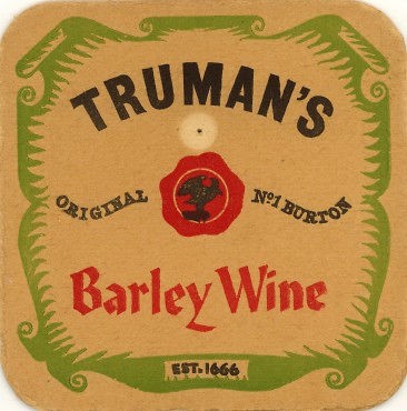 Vintage Coaster Trumans Barley Wine