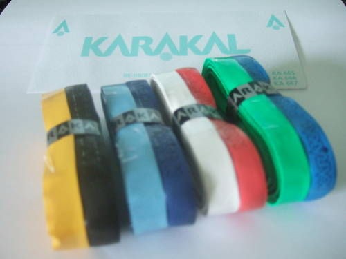 KARAKAL DUO PU SUPER GRIPS BADMINTON TENNIS SQUASH