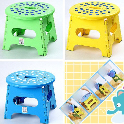 Foldz Sturdy Folding Foot Step Chair Stool K0045