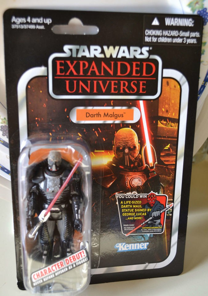 DARTH MALGUS Star Wars Vintage Carded 2012 Expanded Universe #VC96 NEW