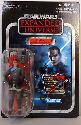 STARKILLER Star Wars EU Vintage Collection Figure Unpunched Card # 