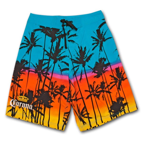 Corona Palm Tree Board Shorts