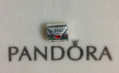 Authentic Pandora Sterling Silver Love Letter Charm / Bead 790894EN09 