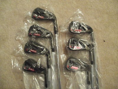 NEW 2012 CALLAWAY RAZR X BLACK IRONS 5 SW +1/2 UNIFLEX STEEL