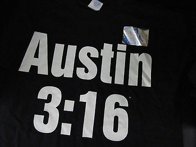 VINTAGE WWF AUSTIN 316 Shirt NEW STONE COLD STEVE AUSTIN LARGE WWE 