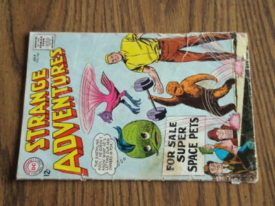 Strange Adventures #166 FA For Sale Super Space Pets