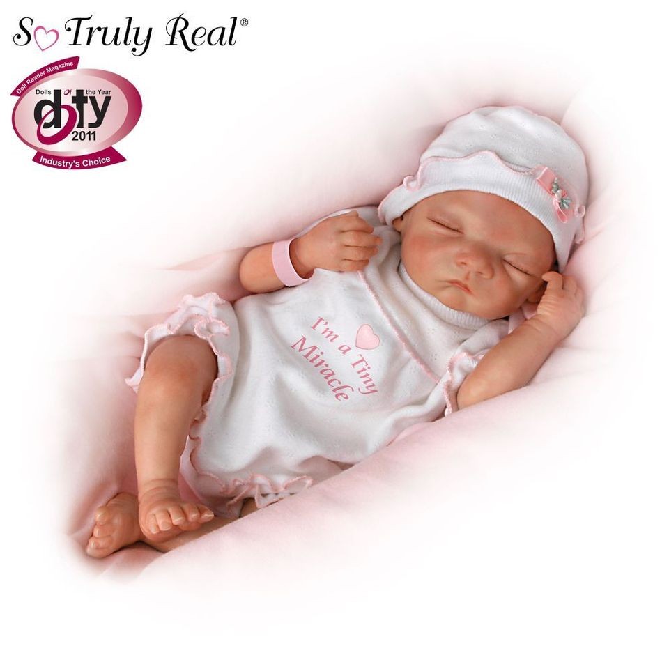 Tiny Miracle So Truly Real Lifelike Baby Girl Doll