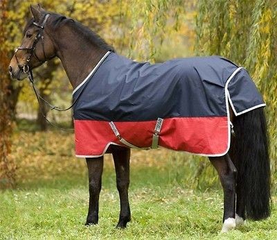 Horseware Ireland Amigo Mio Turnout Sheet 66 to 84  Navy and Red