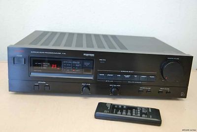 Excellent LUXMAN F 114 Surround Sound Power Amplifier Amp with RF 