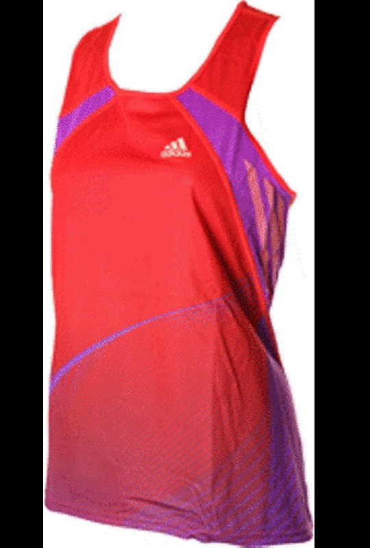   Womens X10951 AdiZero Singlet Running Tank Top Tennis Training Energy