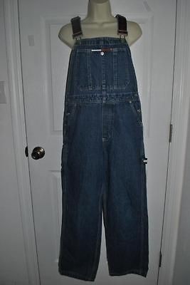 Tommy Hilfiger Denim Jean Bib Painter Carpenter Overalls Faded size XS